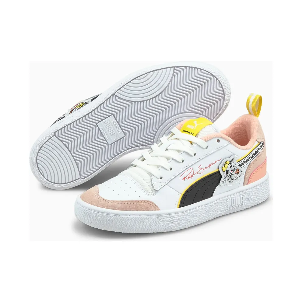 Puma x PEANUTS Ralph Sampson White/Pink/Black (375793-02)