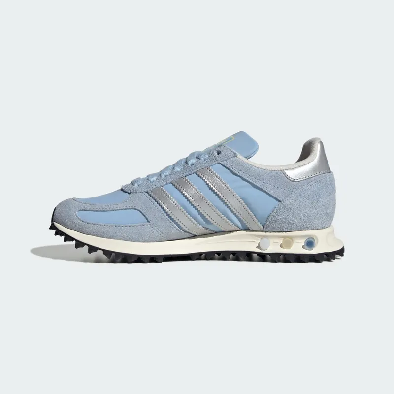 Adidas LA TRAINER OG Shoes Clear Sky / Silver Metallic / Cream White (KK4495)