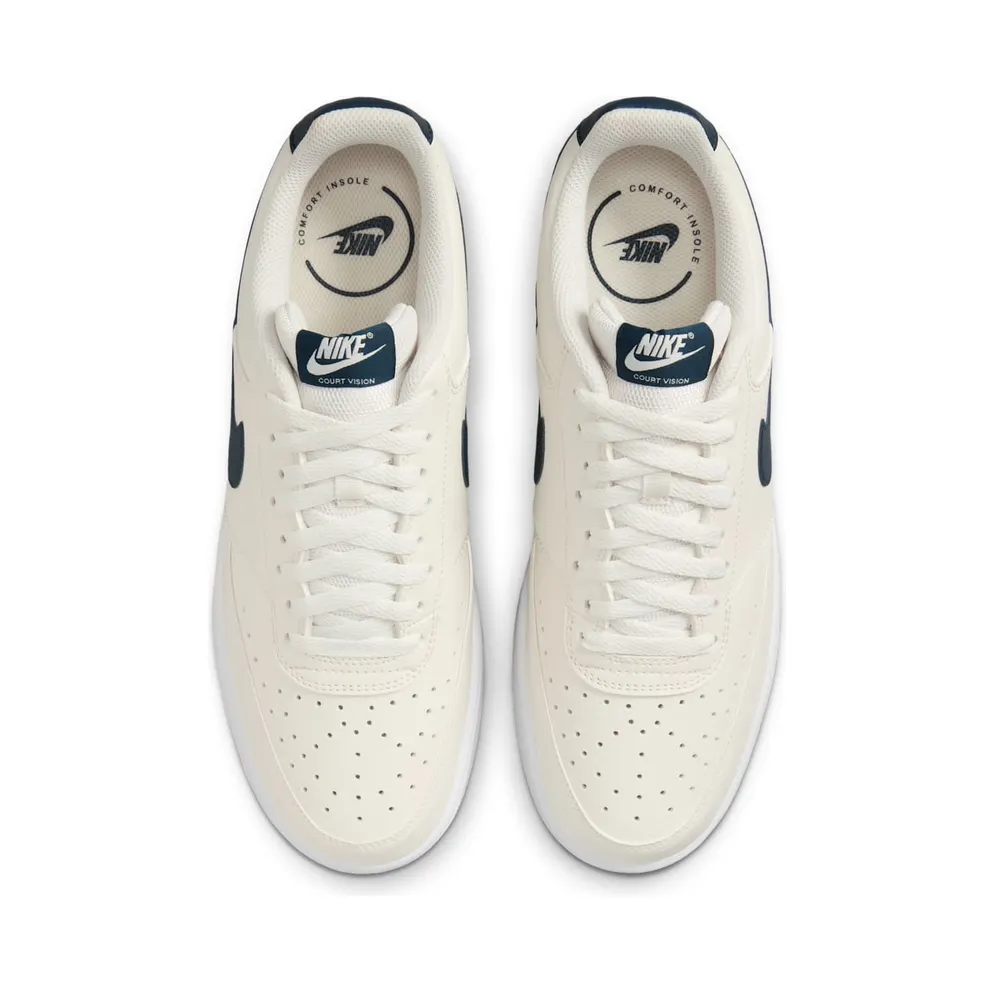 Nike Court Vision Low Sail White Armory Navy (HQ4867-101)
