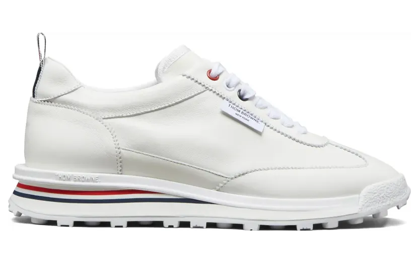 Thom Browne Sneakers aus Nappaleder – Weiß (FFE018BL0064)