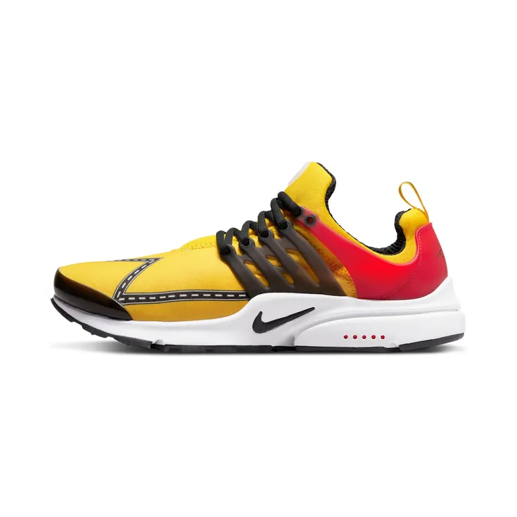Nike Air Presto Road Race “Speed Yellow / University Red / White / Black” (CT3550-700)