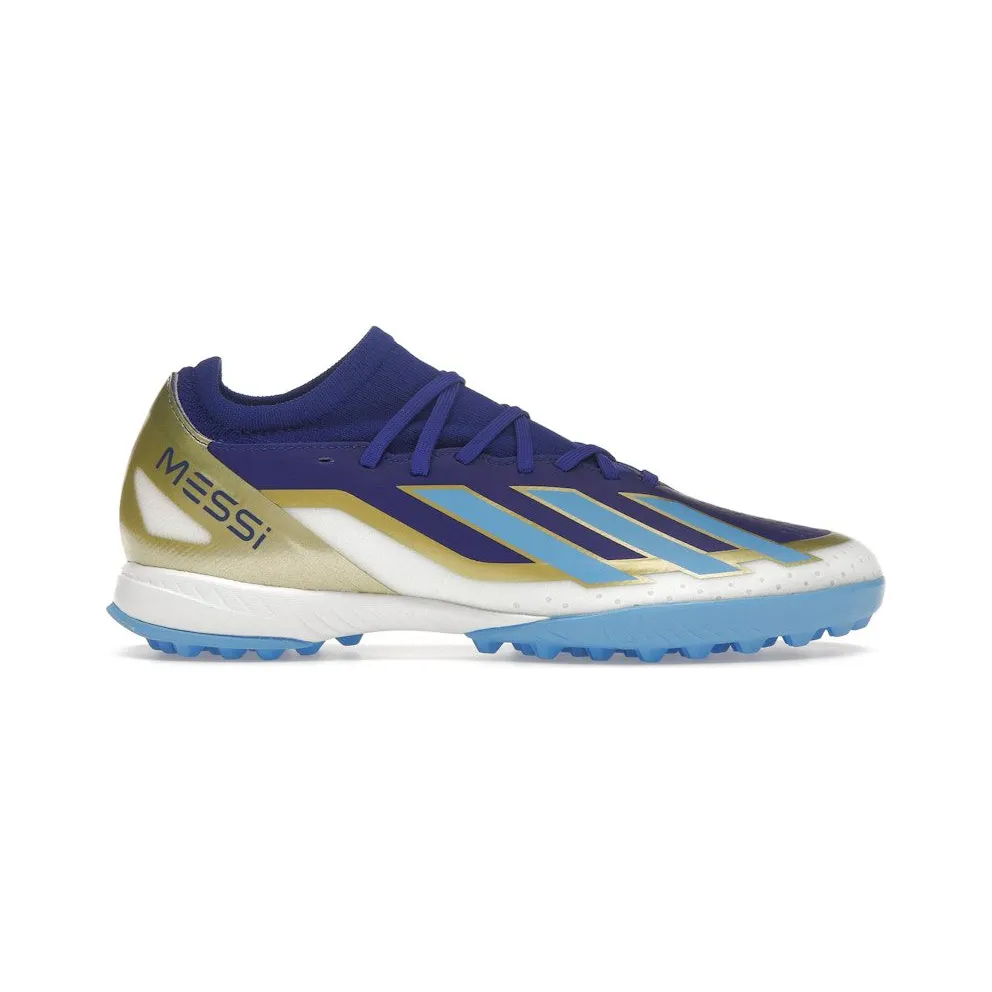 adidas Crazyfast Messi League Turf Lucid Blue Burst Cloud White (ID0718)