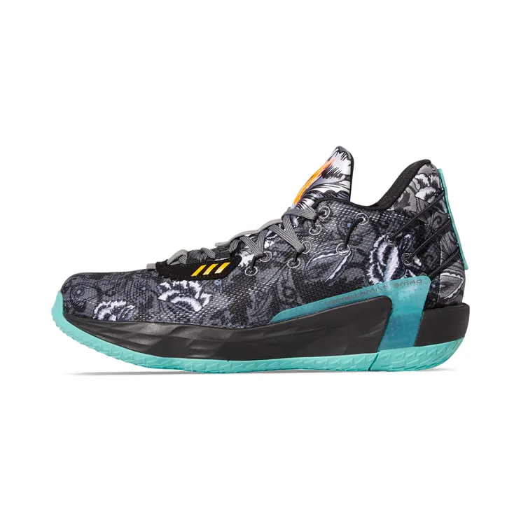 Adidas Dame 7 GCA “CORE BLACK/GREY FOUR/ACID MINT” (FX7446)