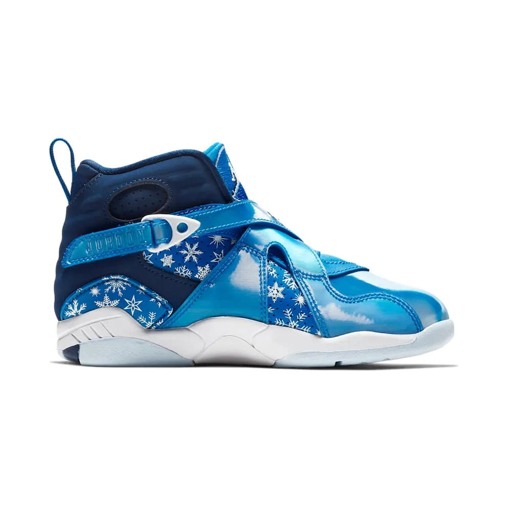 Jordan 8 Retro Snow Blizzard (PS) Cobalt Blaze/Blue Void-White (305369-400)