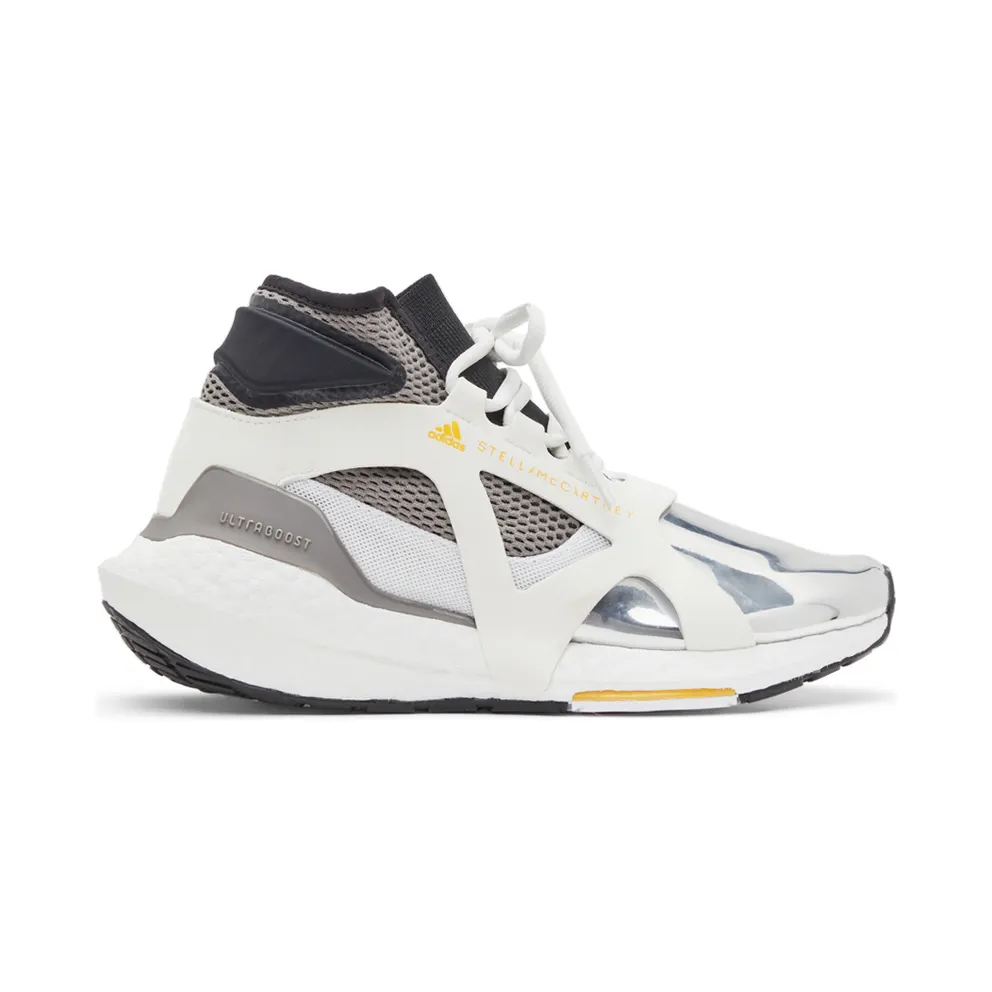 adidas aSMC UltraBOOST 21 Metallic Cloud White / Silver Metallic / Eqt Yellow (H00099)