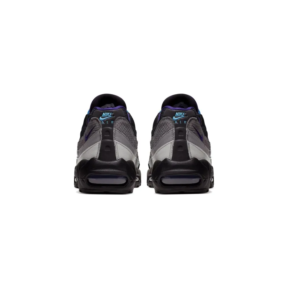 Nike Air Max 95 Black Court Purple Teal Nebula Black/Court Purple-Teal Nebula-Thunder Grey-Gunsmoke-Atmosphere Grey (AO2450-002)