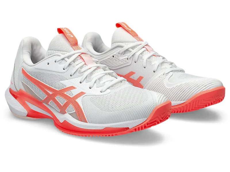 Asics Solution Speed Ff 3 Clay White/Sun Coral (1042A248.100)