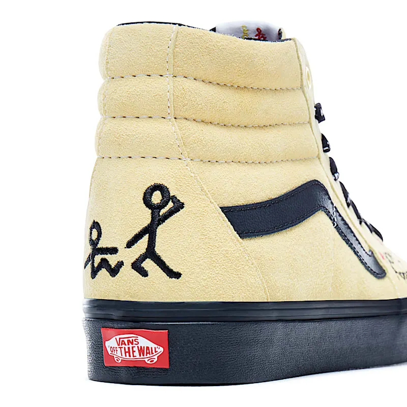 Vans Sk8-Hi A Tribe Called Quest (Yellow) Yellow/Black (VN0A38GER31)