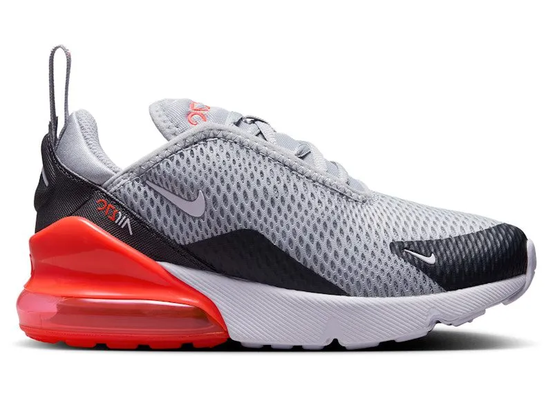 Nike Air Max 270 Wolf Grey Anthracite Bright Crimson White (AO2372-039)