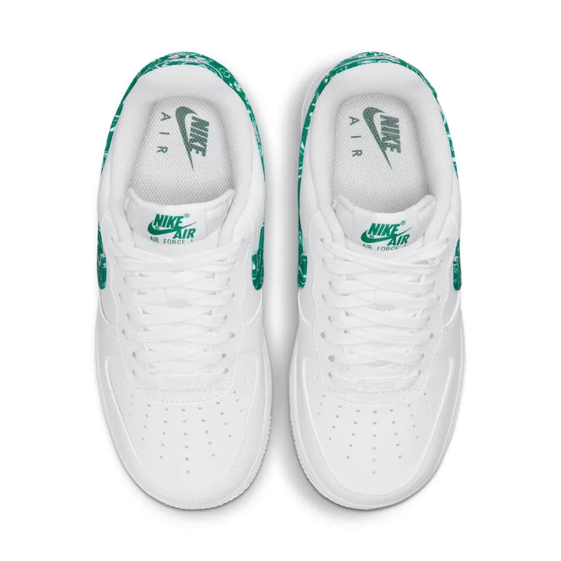 Nike Air Force 1 Low ’07 Essential White Green Paisley (W) (DH4406-102)