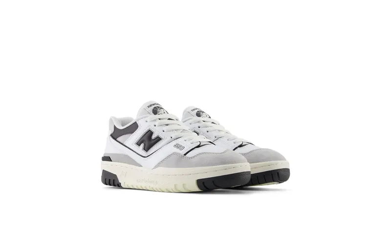 New Balance 550 GS “White Black Cement” (GSB550BW)