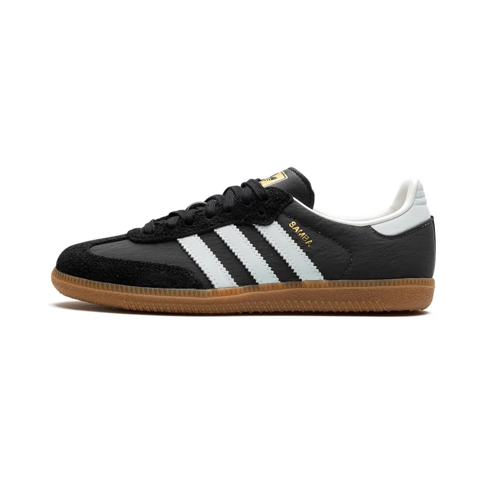adidas Samba OG Schuh Carbon / Almost Blue / Chalk White (ID0493)