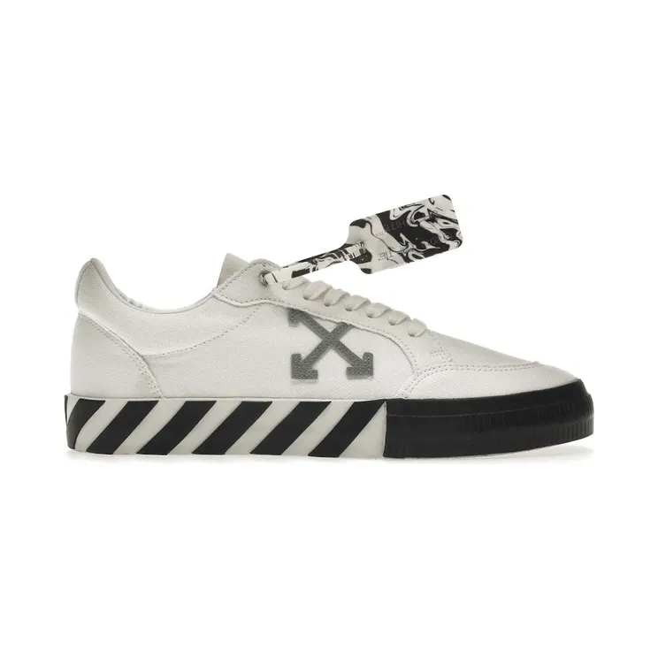 OFF-WHITE Vulc Low White Grey (OMIA085F21FAB0010155)