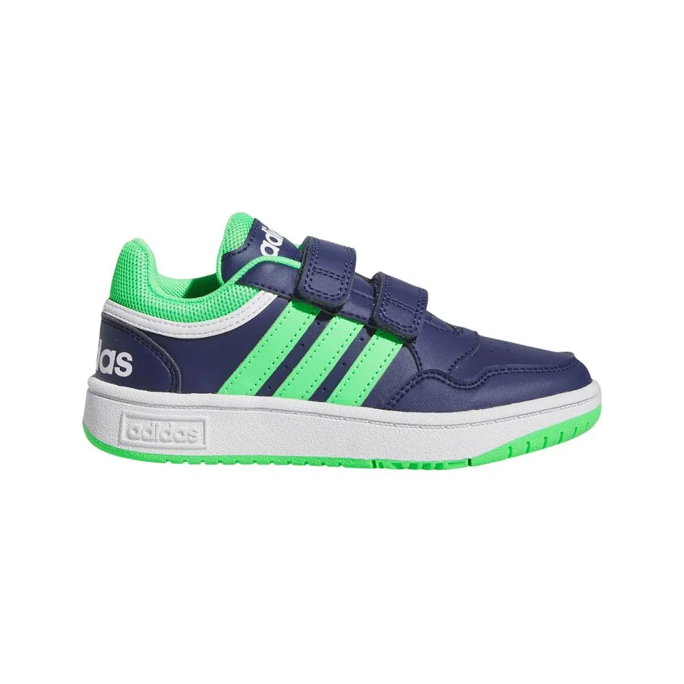 adidas Hoops Lifestyle Dark Blue Green White (IG6107)
