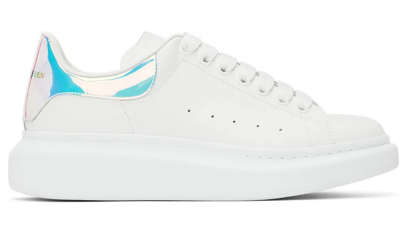 Alexander McQueen White Oversized Sneakers (561580WHVI5)