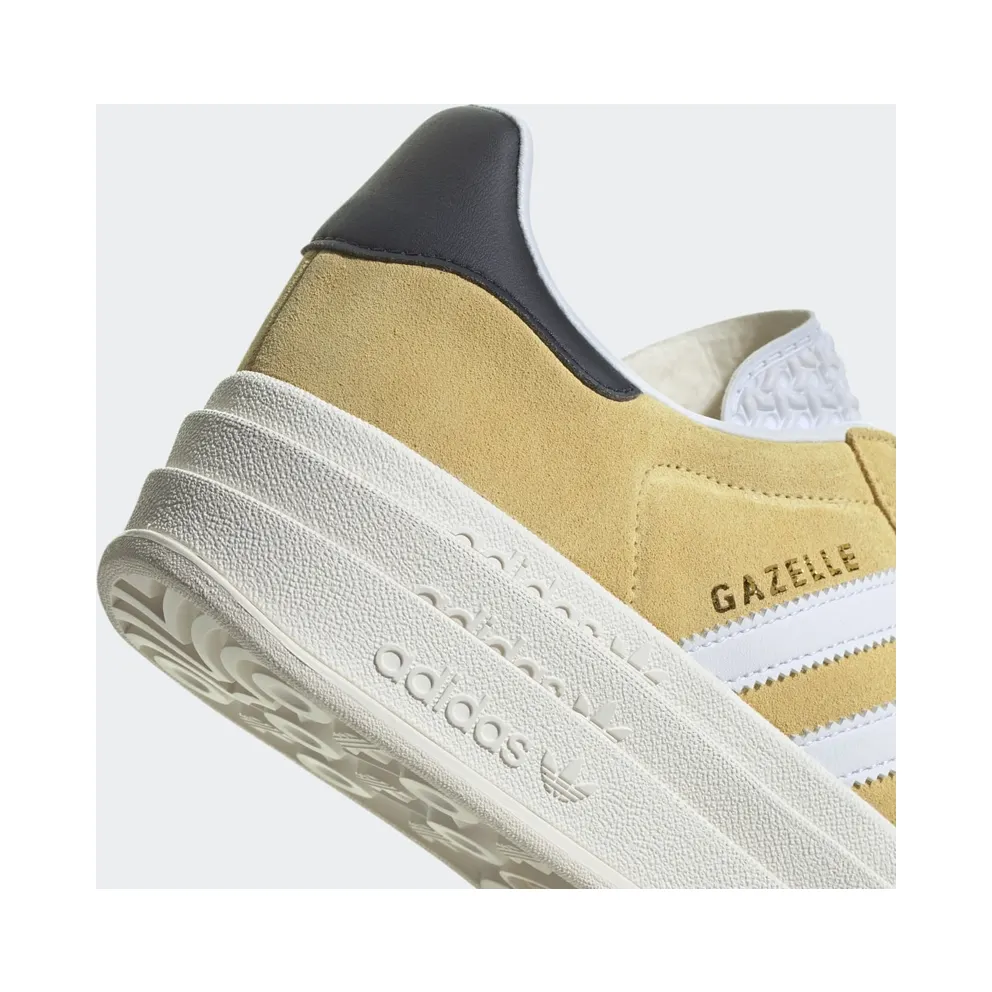 Adidas Gazelle Bold Almost Yellow / Cloud White / Legend Ink (HQ6891)