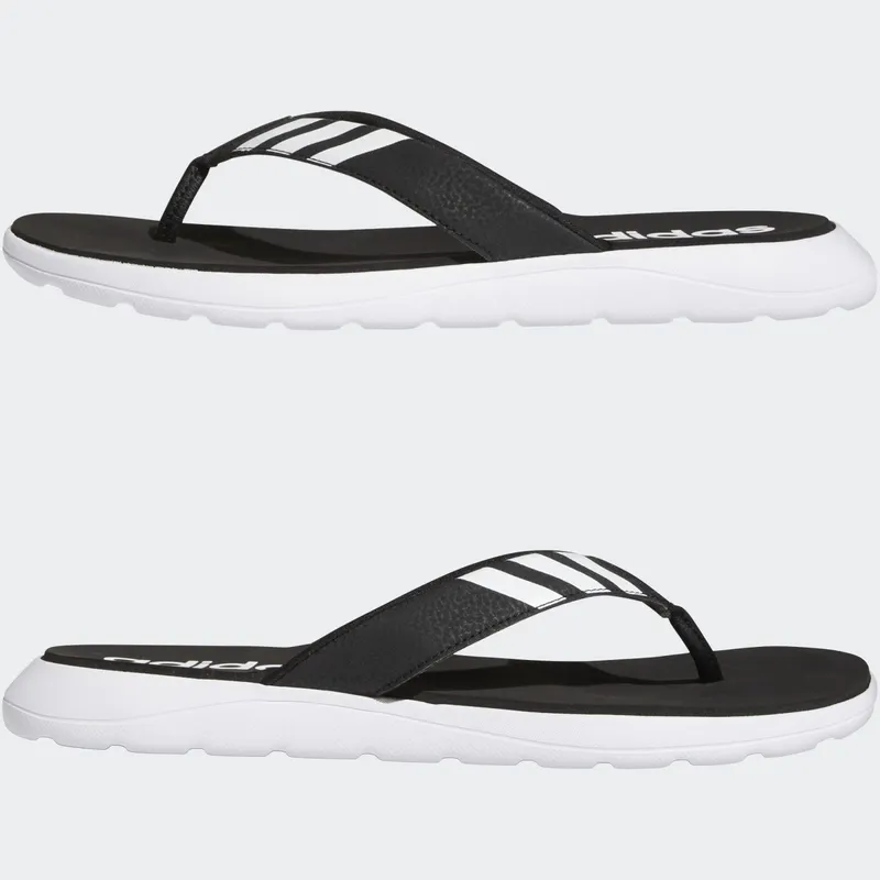 Adidas Comfort Flip-Flops Core Black / Cloud White / Core Black (EG2069)
