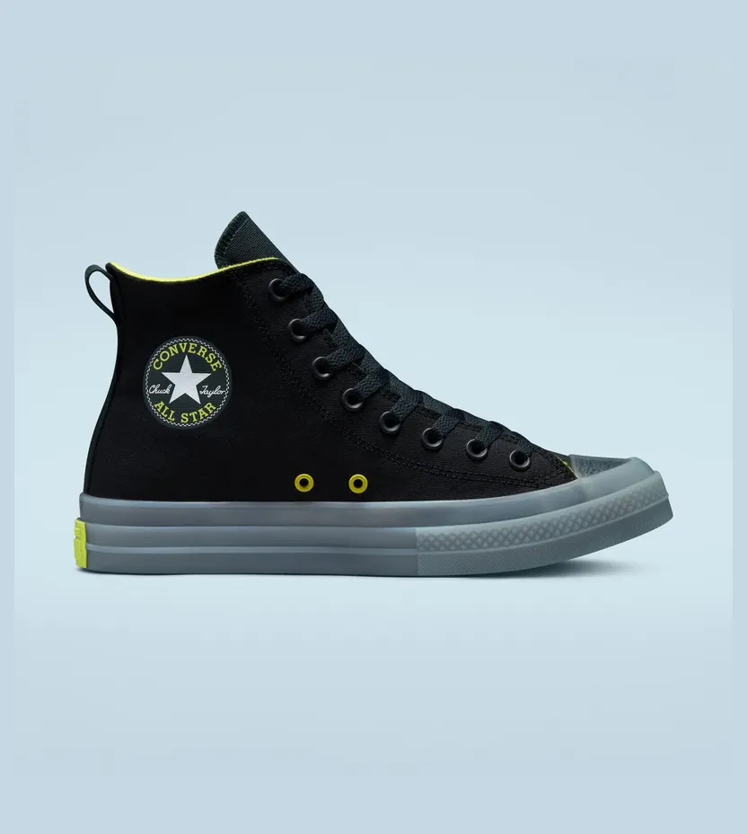 Converse Chuck Taylor All Star CX Fleece Lined Zwart/seaweed/lime Twist (170997C)
