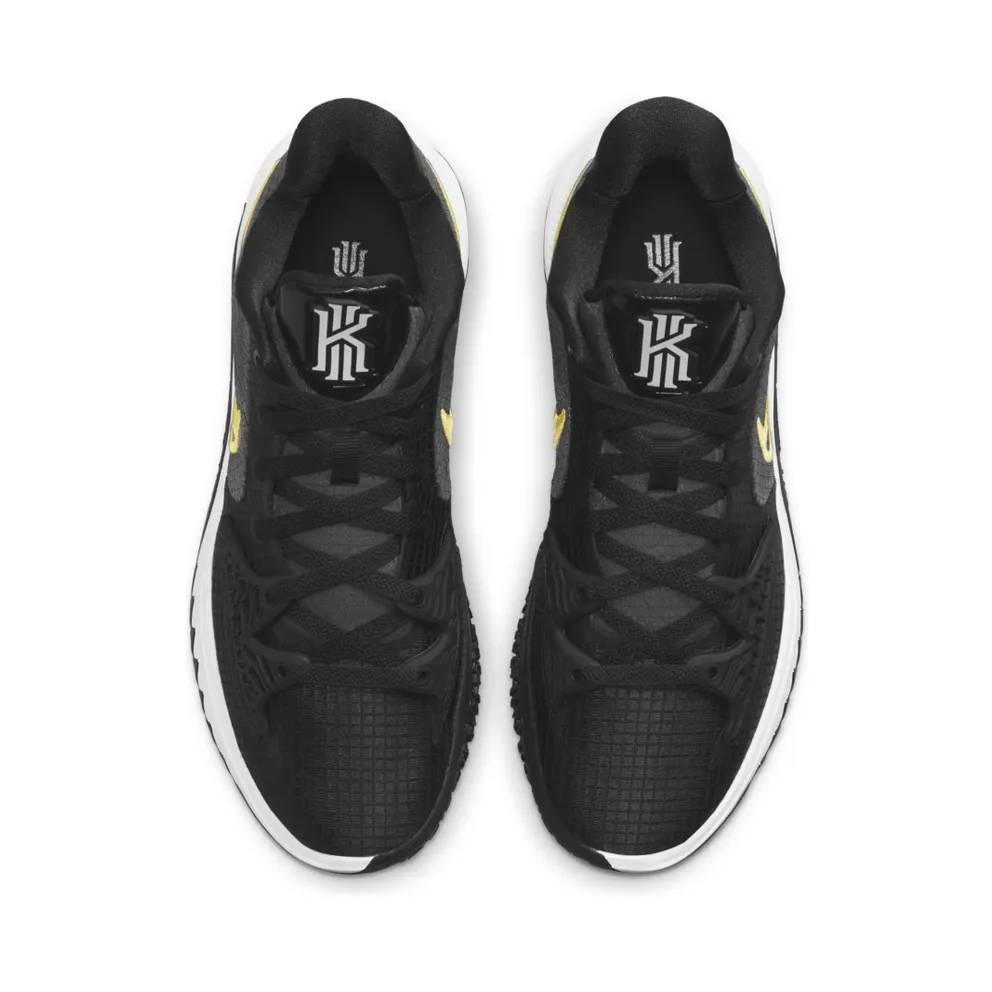 Nike Kyrie 4 Low Black Yellow (CZ0105-001)