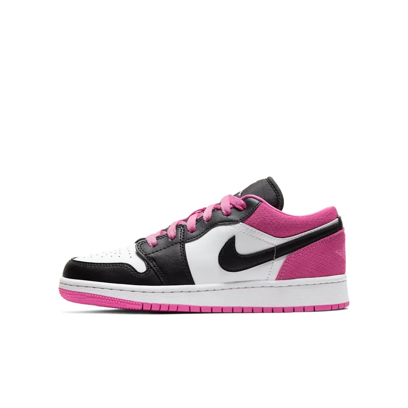 Jordan 1 Low Black Active Fuchsia (GS) Black/Active Fuchsia-White-Black (CT1564-005)