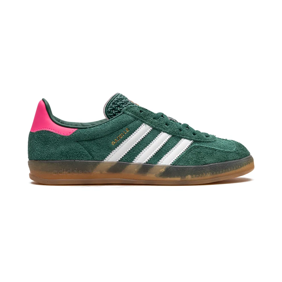 Adidas GAZELLE INDOOR “Collegiate Green / Lucid Pink” (IG5929)
