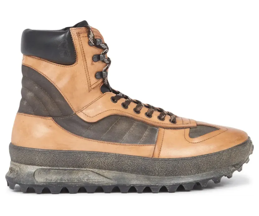 Maison Margiela Climber high-top leren sneakers – Bruin (S57WS0475PR215)