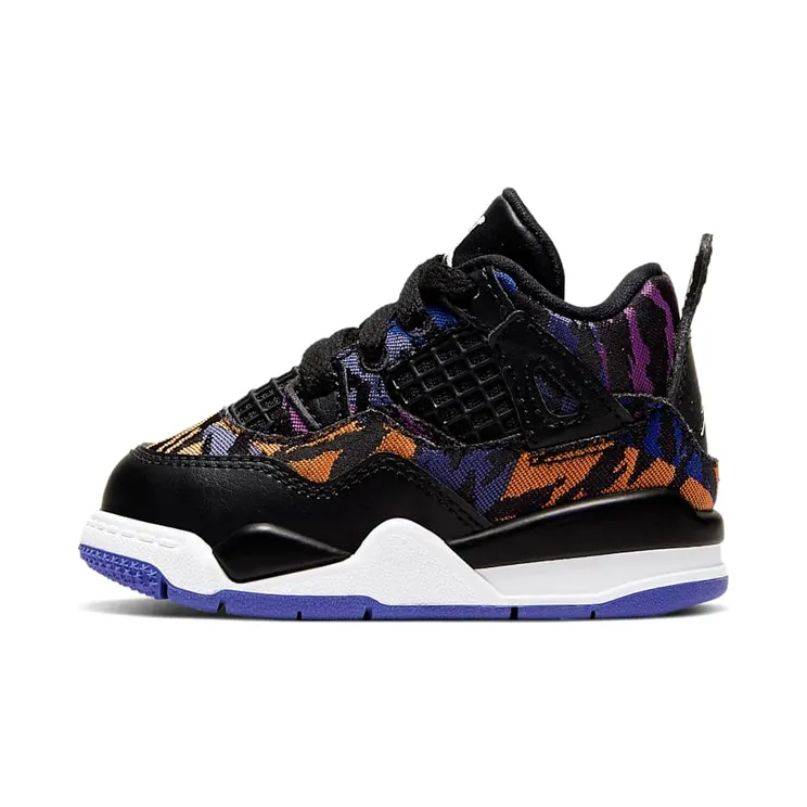 Jordan 4 Retro Black Rush Violet (TD)