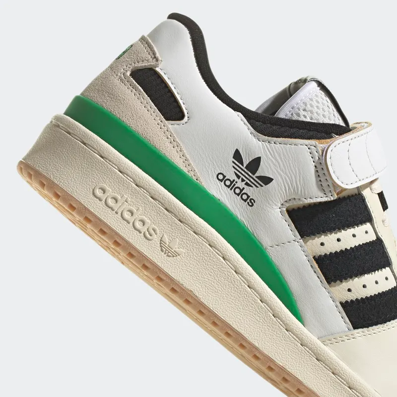 Adidas Forum 84 Low Cream White / Core Black / Green (GX9058)