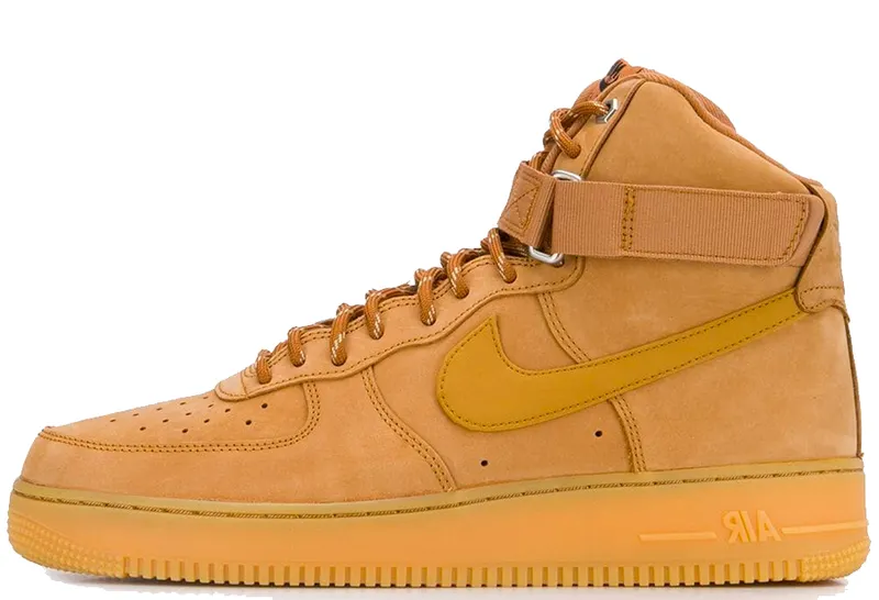 Nike Air Force 1 High Flax (2019) Flax/Wheat-Gum Light Brown-Black (CJ9178-200)