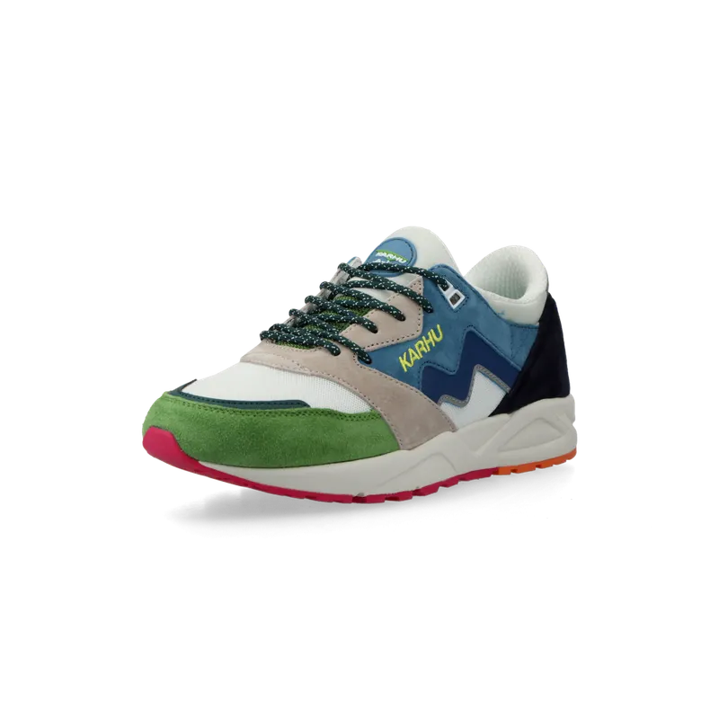 Karhu Aria 95 “Flow State” (piquant green / true navy) – F803111