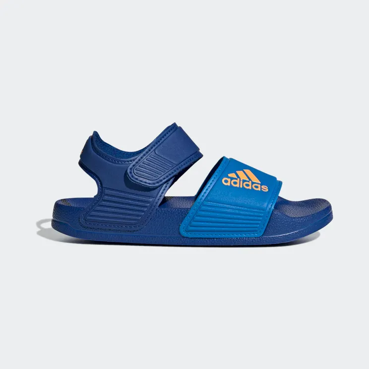 adidas adilette Sandalen Royal Blue / Flash Orange / Blue Rush (GW0343)