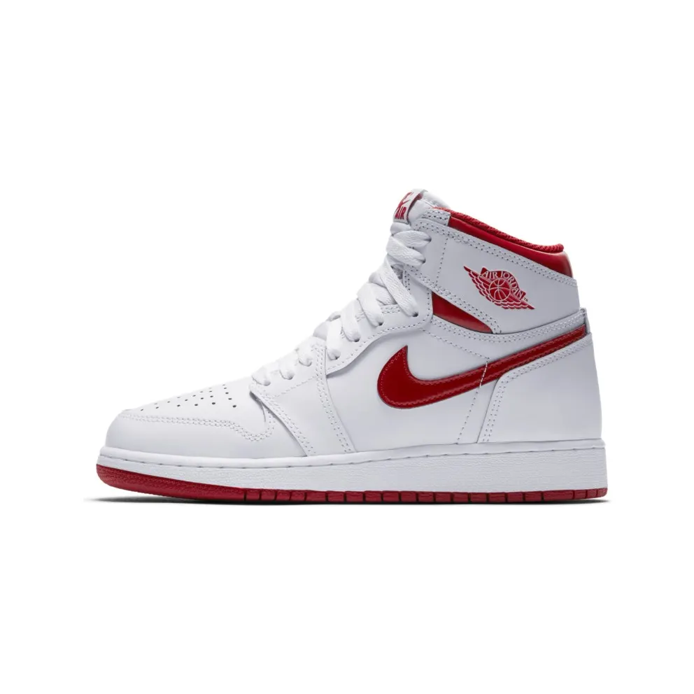 Jordan 1 Retro Metallic Red 2017 (GS) White/Varsity Red (575441-103)