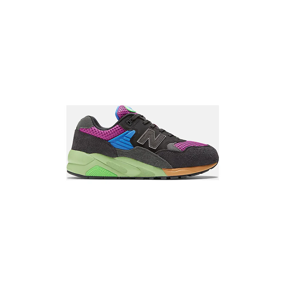 New Balance 580 Schwarz/Noir/Violett/Violet/Grün/vert (MT580HSC)