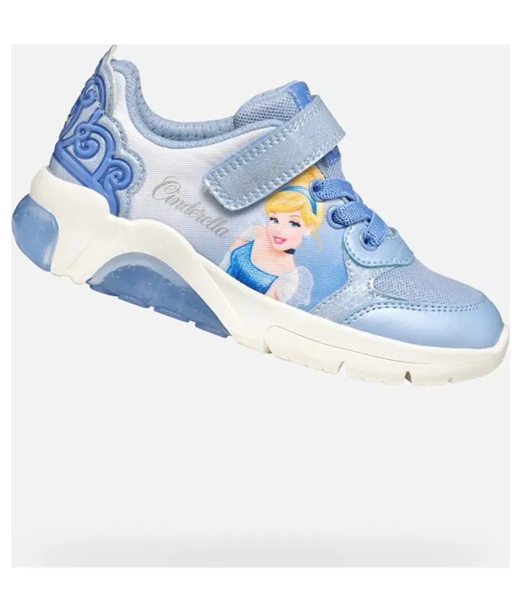 Geox sneaker Azuurblauw/Blauw (J55M4C0ANKCC4230)