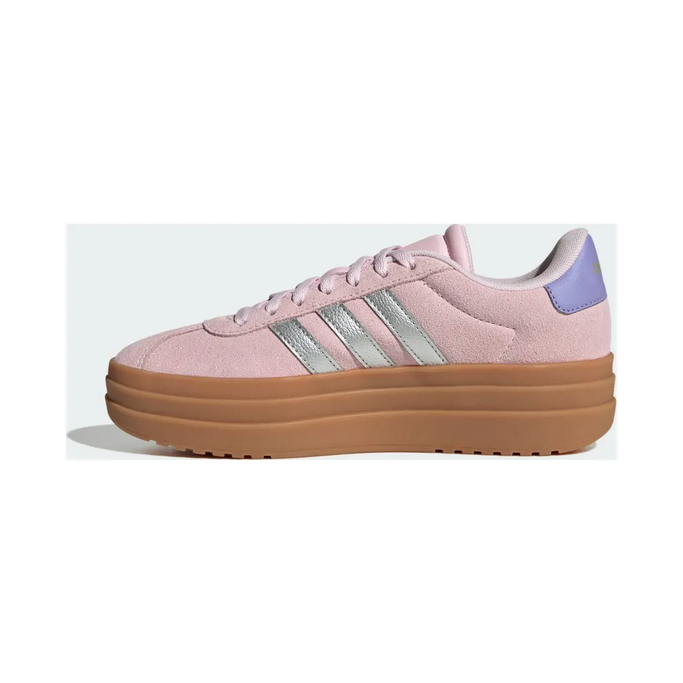 Adidas VL Court Bold Lifestyle Kids Clear Pink / Silver Metallic / Gold Metallic (JQ4556)