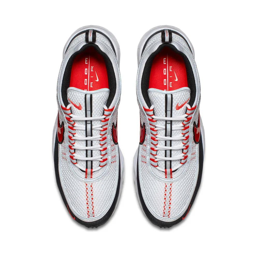 Nike Air Zoom Spiridon Team Orange White/Team Orange-Black-Metallic Silver (926955-106)