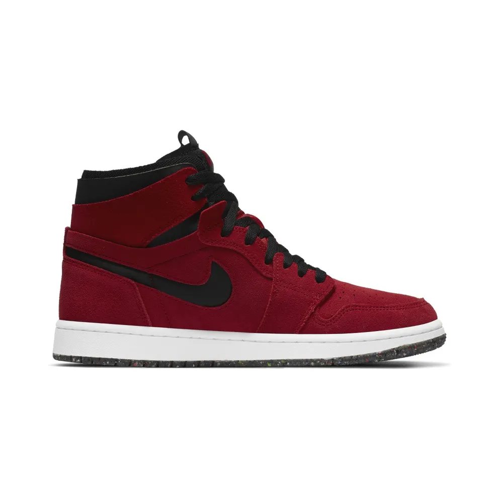 Jordan 1 High Zoom Air CMFT Red Suede Gym Red/Black-White (CT0978-600)