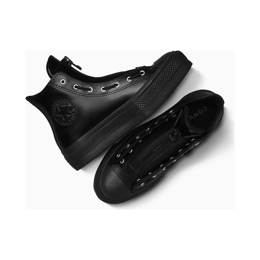 Converse Chuck Taylor All Star Lift Platform Leather Black/Total Eclipse/Black (A12476C)