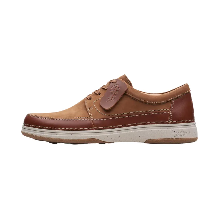 Clarks Nature 5 Lo (Wide) “Dark Tan Combi – Wide” (26168613)