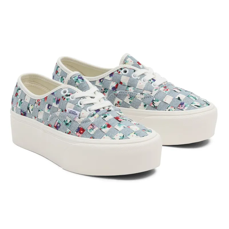 VANS Geweven Authentic Stackform Shoes Blue (VN0A5KXXAZA)