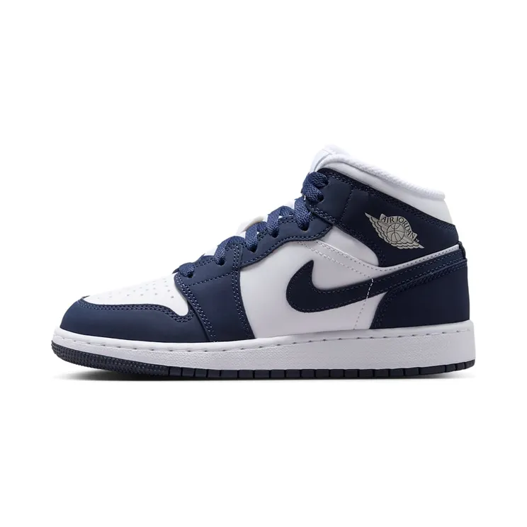 Nike Air Jordan 1 Mid Black “Obsidian / White / Grey Fog” (IV6050-451)