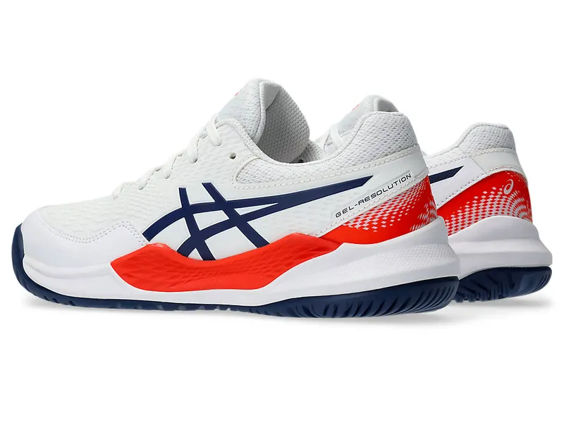 Asics Gel-resolution 9 Gs White/Blue Expanse (1044A067.103)