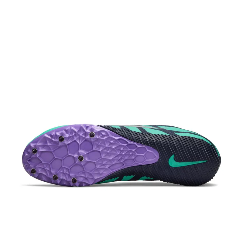 Nike Zoom Rival S 9 Track and field sprinting spikes Blue (907564-406)