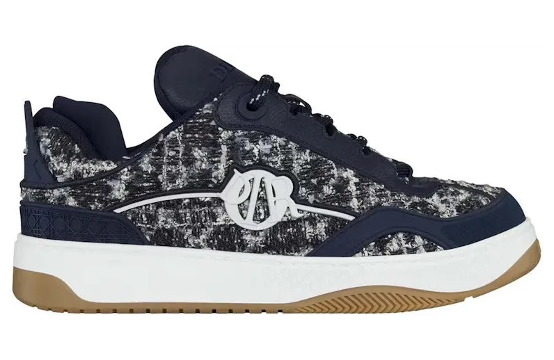 Dior B9S Skater Tweed Navy Blue (Numbered) (3SN307ZZX-H559)
