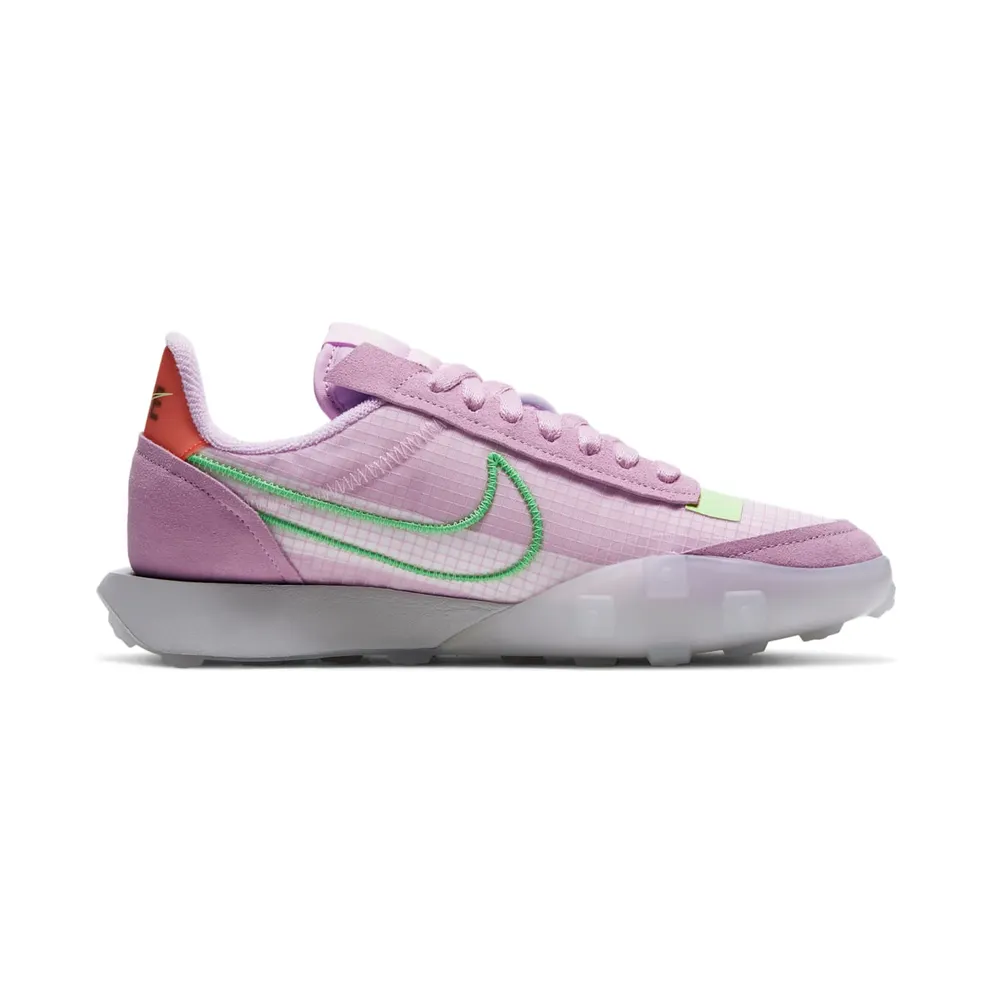 Nike Waffle Racer 2X Light Arctic Pink (W) Light Arctic Pink/Grey Fog/Barely Volt (CK6647-601)