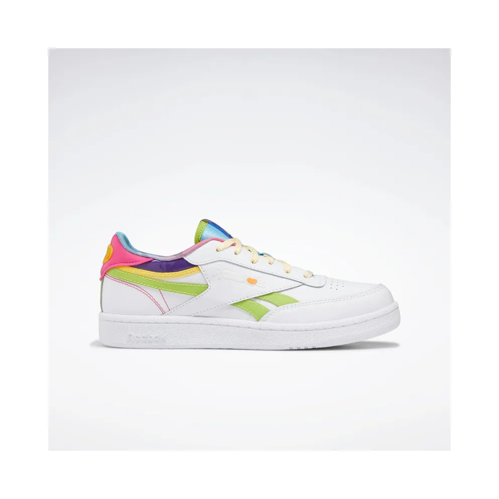 Reebok Jelly Belly Club C Revenge Schuhe Cloud White / Sonic Green / Radiant Aqua