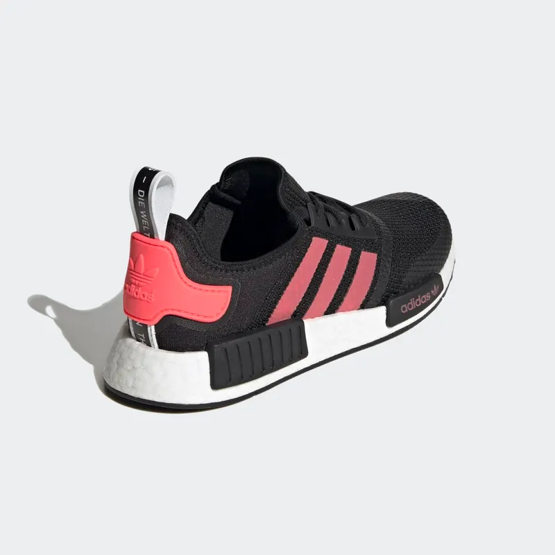 Adidas NMD_R1 ‘Black Signal Pink’ Core Black/Signal Pink/Cloud White (FV9153)
