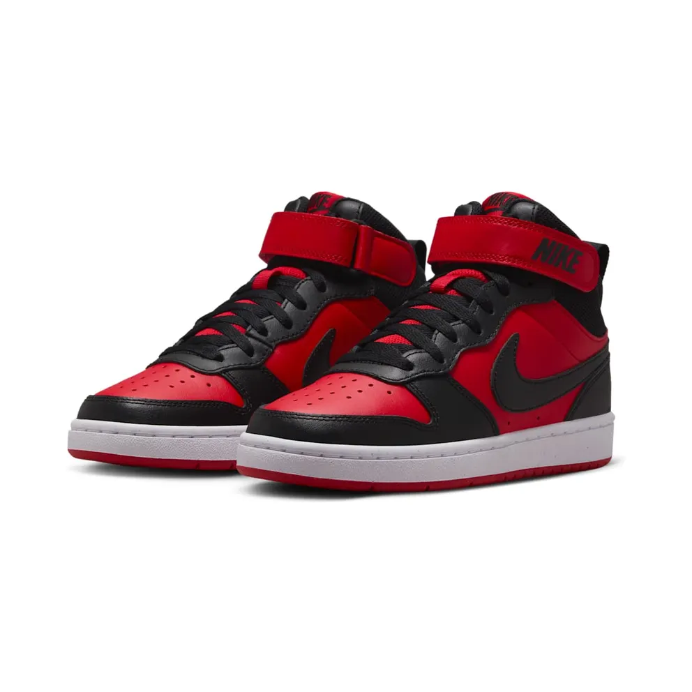 Nike Court Borough Mid 2 University Red White Black (CD7782-602)