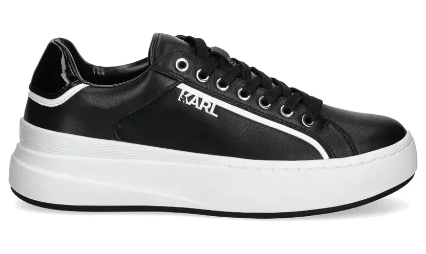 Karl Lagerfeld Kronos Lo Lace Sneakers – Schwarz (KL54020)