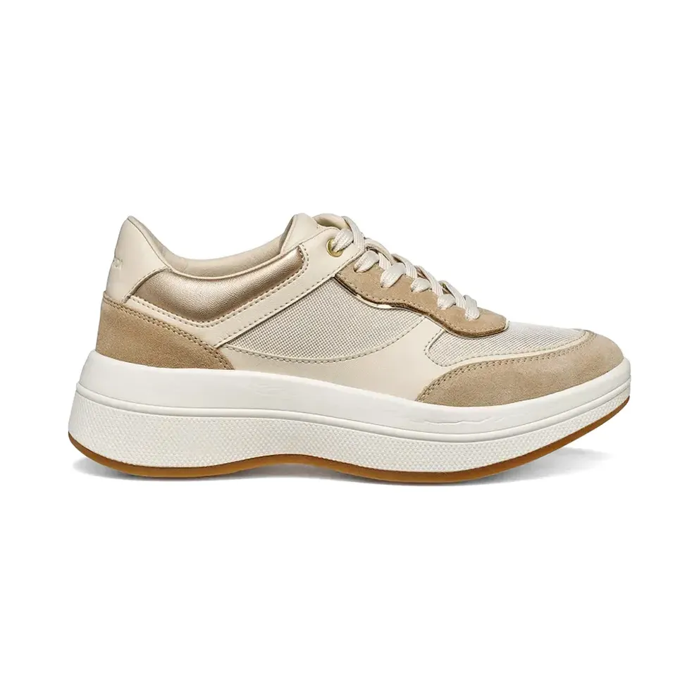 Geox Spherica Ecub-3 with metallic vlak – Beige (D65WTD09BASC1S5K)